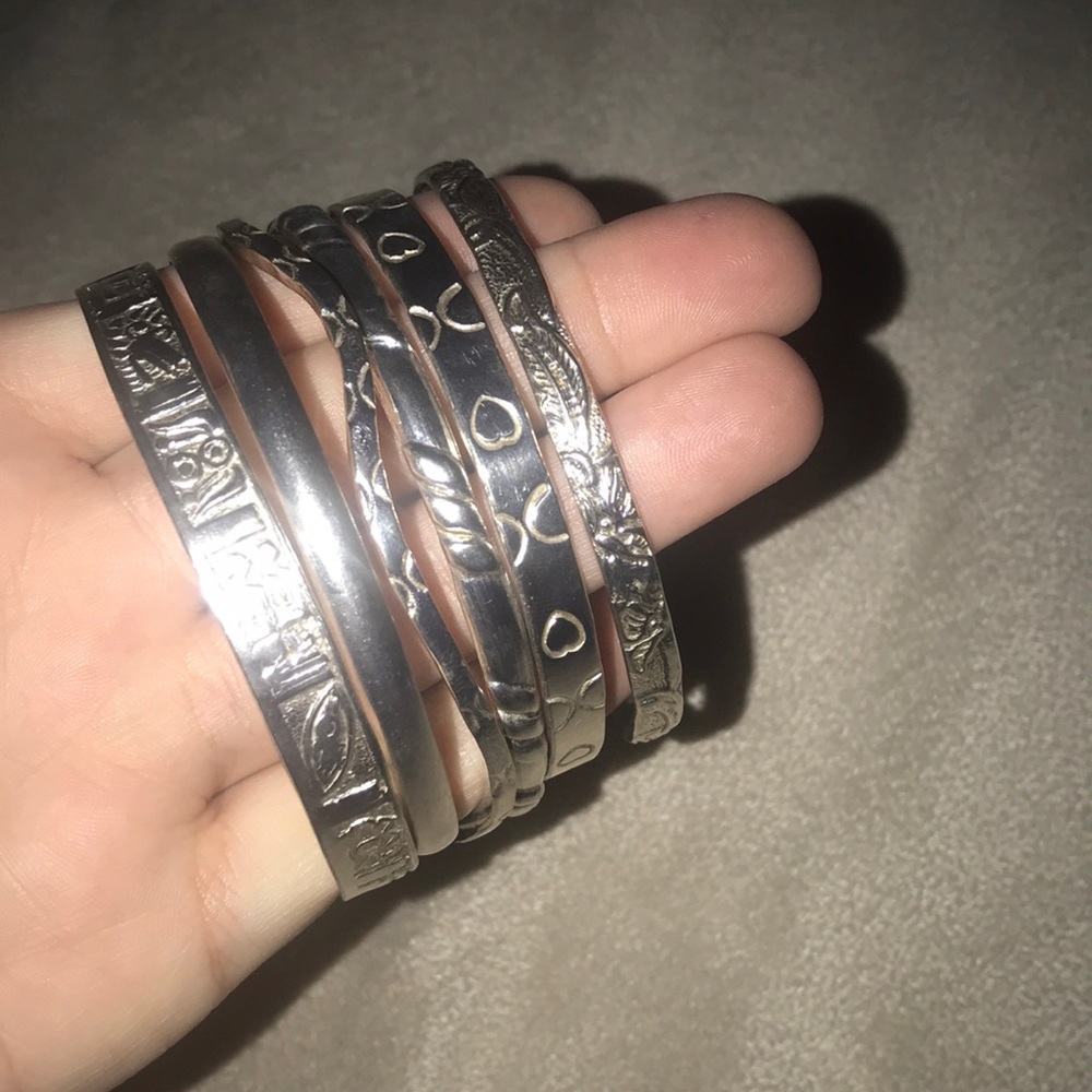 Sterling Silver Bangle - image 7